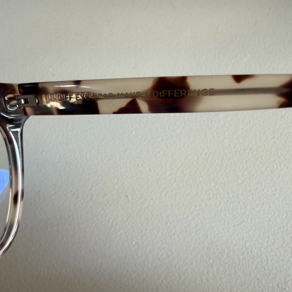 Tortoiseshell Cat-Eye Glasses Frames - Neutral Br… - image 4